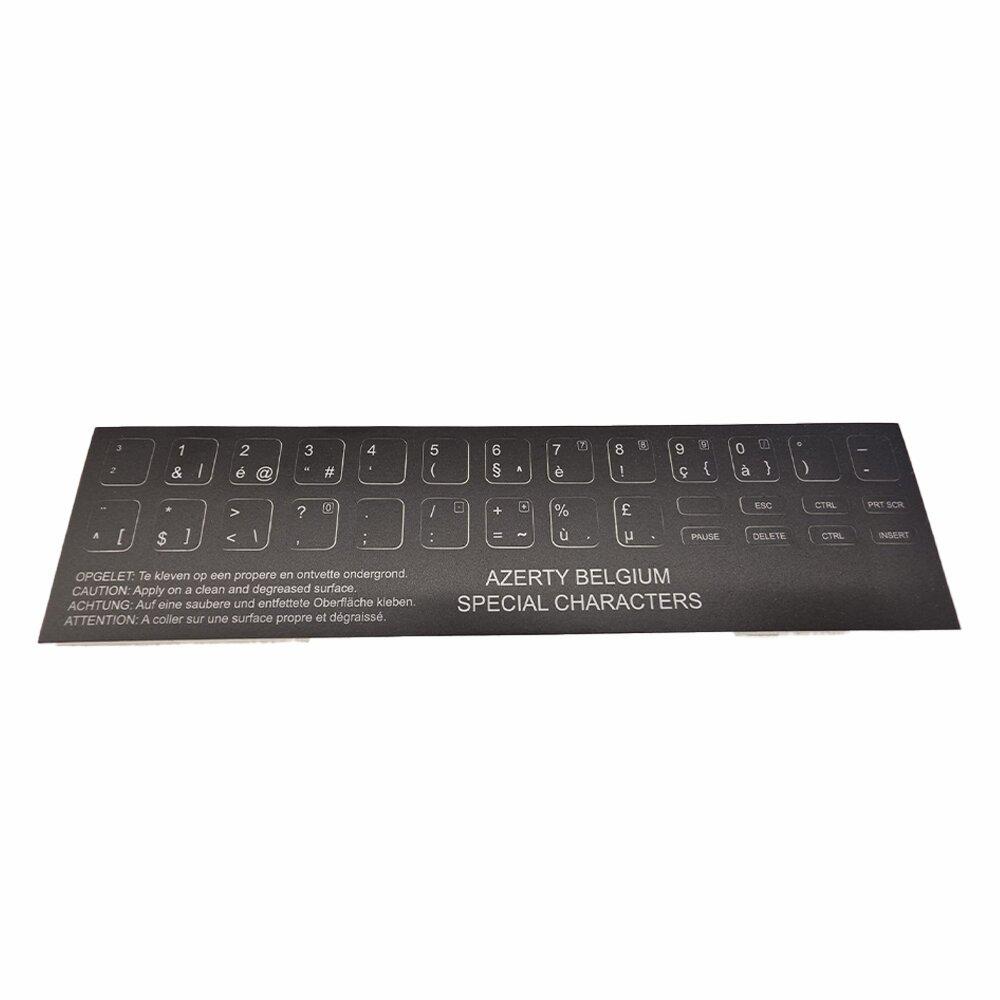 AZERTY STICKERSET