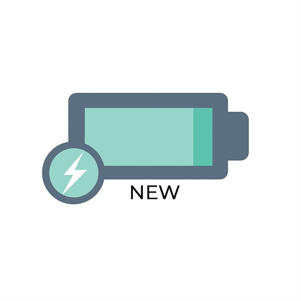 Nieuwe batterij